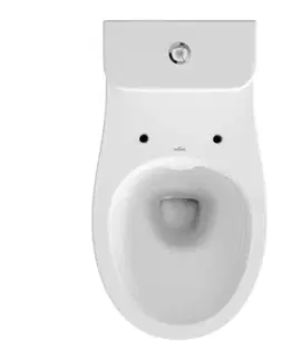 Záchody CERSANIT - WC KOMPAKTNÉ ETIUDA NEW CLEANON 010 3 / 6L Invalidný K11-0221