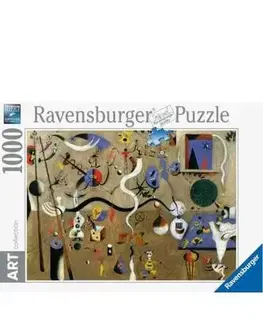 1000 dielikov Ravensburger Puzzle Joan Miró: Harlekýnov karneval 1000 Ravensburger
