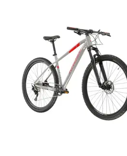 Bicykle Horský bicykel Kross Level 4.0 29" Gen 007 šedá / červená / lesk - XXL (22", 195-205 cm)