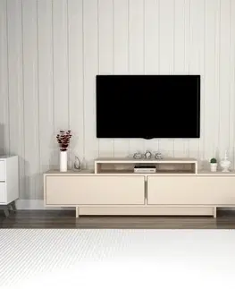 TV stolíky ARIZONA televízny stolík, béžová