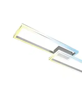Svietidlá Briloner 3761019 - LED stmievateľné stropné svietidlo LED/45W/230V 2700-6500K + diaľkové ovládanie matný chróm 3761019