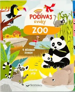 Zvukové knihy Počúvaj zvuky: Zoo - Charlie Pop