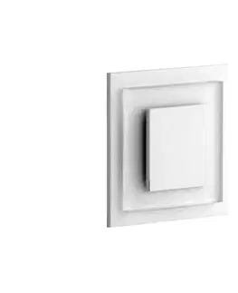 LED osvetlenie LDST SU-01-B-BZ8 - LED schodiskové svietidlo SUNNY 8xLED/1,2W/230V biela 6500K SU-01-B-BZ8