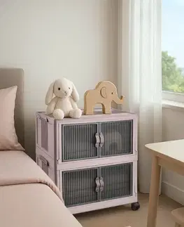 Komody a skrinky VINE málá komoda, béžová
