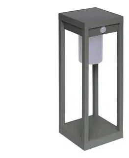 LED osvetlenie Hesperide - LED solárna lucerna PIKY LED/3,7 V 2600 mAh 40 cm IP65 zelená 211214C