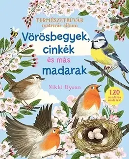 Pre deti a mládež - ostatné Vörösbegyek, cinkék és más madarak - Dyson Nikki
