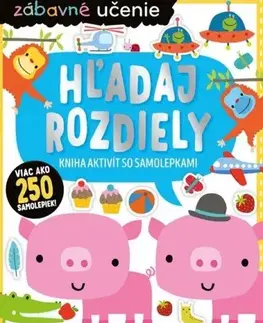 Pre deti a mládež - ostatné Zábavné učenie: Hľadaj rozdiely
