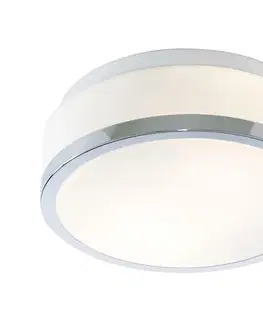 Svietidlá Searchlight 7039-28CC - Kúpeľňové stropné svietidlo DISC 2xE27/60W/230V IP44 7039-28CC