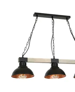 Svietidlá  Luster na reťazi HAKON 3xE27/60W/230V 3083