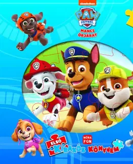 Leporelá, krabičky, puzzle knihy Első kirakós könyvem - Mancs őrjárat