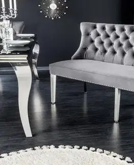 Stoličky Chesterfield jedálenské lavice FRIXON Dekorhome