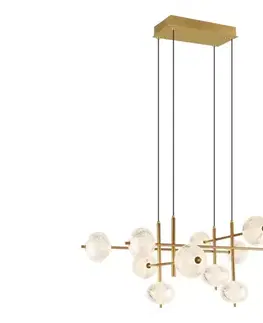 Svietidlá Zuma Line 003064-034755 - LED luster na lanku GALATEA LED/63W/230V zlatý 003064-034755