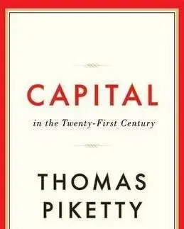 Ekonómia, Ekonomika Capital in the Twenty-First Century - Thomas Piketty