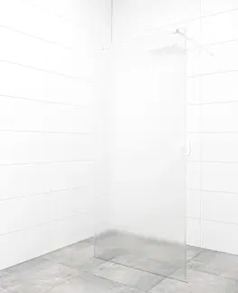 Sprchové dvere Sprchová zástena Walk-in 110 cm SAT vo farbe profilu biela SATBWI110MSZAVB SATBWI110MSZAVB