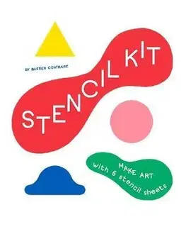 3D, magnetické, priestorové knihy Stencil Kit - Bastien Contraire