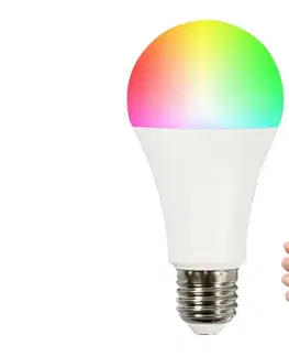 LED osvetlenie  RGBW LED Stmievateľná žiarovka A65 E27/11W/230V 2700-6500K Wi-Fi Tuya 313812