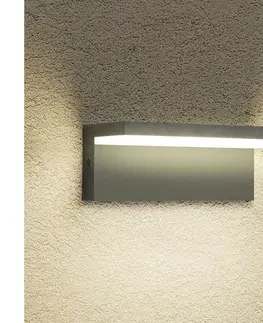 Svietidlá Brilagi - LED vonkajšie nástenné svietidlo TESSI LED/10W/230V antracit IP54 BRI368