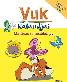 Nalepovačky, vystrihovačky, skladačky Vuk kalandjai - István Fekete,Csaba Máli