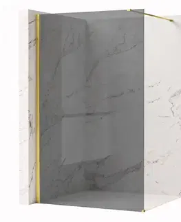 Sprchové dvere REA/S - Sprchová zástena Flexi Grey / Gold 130 KPL-K99781