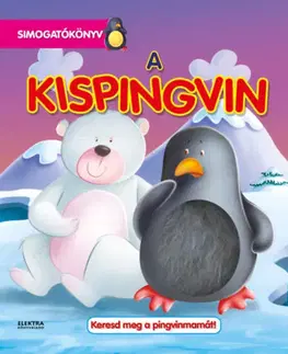 Leporelá, krabičky, puzzle knihy A kispingvin - Simogatókönyv