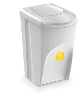 Odpadkové koše NABBI IKWB35S4 odpadkový kôš na triedený odpad (4 ks) 35 l popolavá