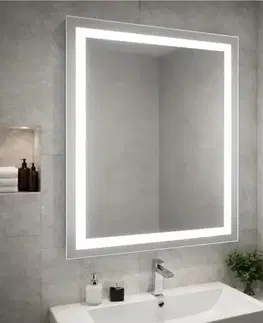 Kúpeľňové zrkadlá Zrkadlo LED 41 60X80