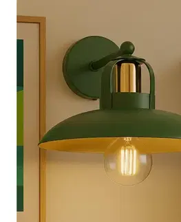 Svietidlá BRILAGI - LED Nástenné svietidlo FLAMENGO 1xE27/60W/230V zelená BG72377
