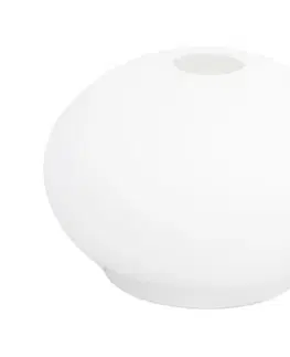 Lampy  Náhradné sklo k lustru E14 pr. 15 cm biela 8919