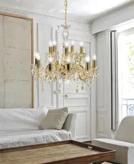 Svietidlá Závesná lampa MARIA 12xE14 luster Candellux