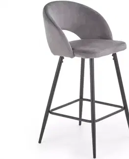 Barové stoličky Barová Stolička H-96 Šedá