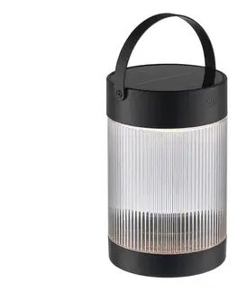 LED osvetlenie Nordlux - LED Solárna lampa COUPAR LED/3,2W/3,7V čierna 2518215003
