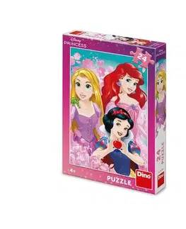 Do 49 dielikov Dino Puzzle Krásne princezné 24 Dino FSC