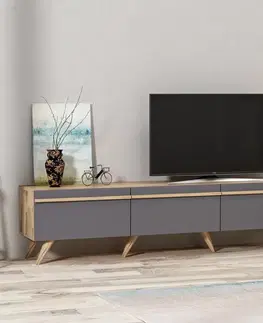 TV stolíky TV stolík Amsterdam - Anthracite