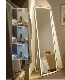 Svietidlá BRILAGI - Voľne stojace zrkadlo ELEGANZA LED/42W/230V 160x50 cm IP44 CRI 90 stmievateľné+CCT FG-CY48-A01-16050-01-BLK