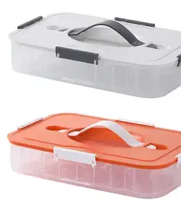 Boxy na skladovanie MAKRO - Box na vajíčka 31x22x6,5cm rôzne farby
