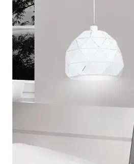 Svietidlá Eglo 97854 - Luster na lanku ROCCAFORTE 1xE27/60W/230V 97854