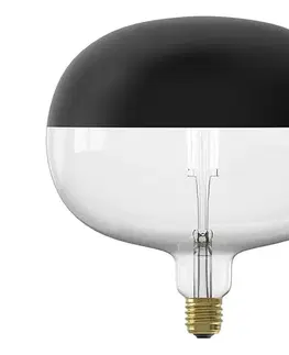 Žiarovky  LED stmievateľná žiarovka FILAMENT s vrchlíkom E27/6W/230V 1800K čierna CRI 90 8712879150657