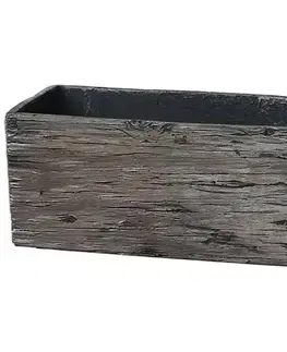 Záhrada Kvetináč  101244 31x15x13H barn grey