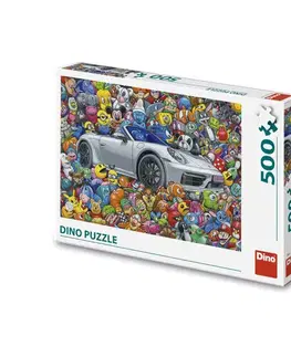 500 dielikov Puzzle Erikove hračky 500 D