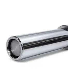 Osy k činkám Vzpieračská tyč inSPORTline OLYMPIC OB-80 200cm/50mm • 14,5kg • do 300kg • bez objímok