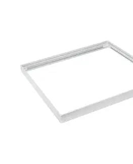 Svietidlá  Kovový rám na inštaláciu LED panelov 600x600 mm biela 035010_FRAME