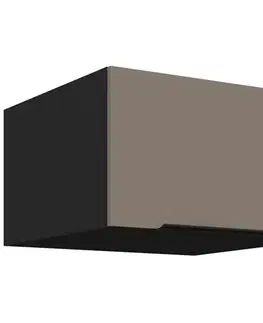 Kuchynské skrinky visiace Kuchynská skrinka Aria-Ta/Bl Anti Fingerprint 60 Nagu-36 1f
