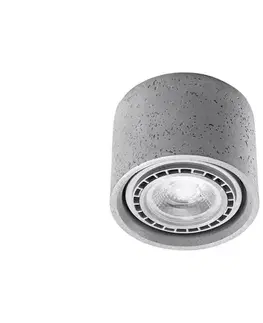 Svietidlá  Stropné svietidlo BASIC AR111 1xGU10/40W/230V betón SL.0881