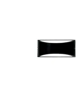 Svietidlá Eurolamp Vonkajšie nástenné svietidlo 1xE27/10W/230V IP54 čierna 145-20214