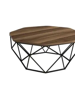 Konferenčné stolíky Konferenčný stolík Diamond - Walnut