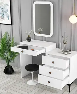 Toaletné Toaletný stolík Lizbon 549 - White
