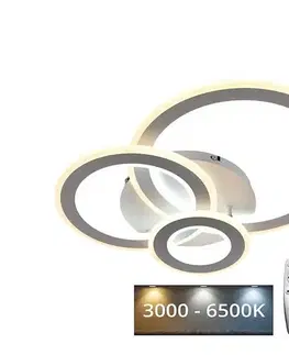 Svietidlá  LED Stmievateľný prisadený luster LED/90W/230V 3000-6500K + DO J1300/W
