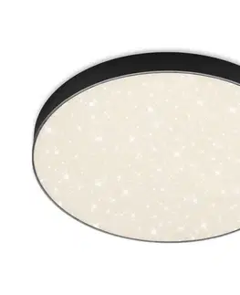 Svietidlá Briloner 7075-415 - LED Stropné svietidlo STAR SKY LED/24,5W/230V pr. 38 cm čierna 7075-415