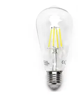 LED osvetlenie  B.V. LED Žiarovka ST64 E27/8W/230V 6500K -  102900QLP