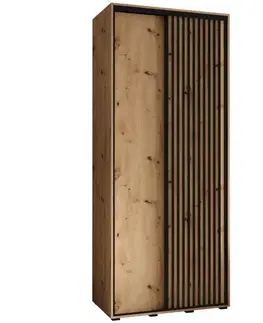 Šatníkové skrine Skriňa Lanko 1-110 (45) artisan